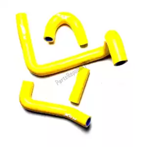 ML Motorcycle Parts 7760286 cooling water hose set yellow - Bottom side