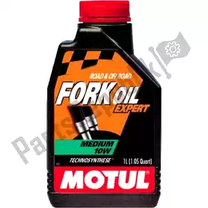 MOTUL 111502 motul 10w fork oil expert 1l  technosynthese, 1 liter - Onderkant