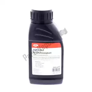 ML Motorcycle Parts 5585507 liquide de frein automobile dot 4 sl.6, jmc (0,25 litre) convient uniquement pour : bmw, ford, gm, vag - La partie au fond