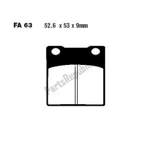 EBC FA063 remblokken - Onderkant