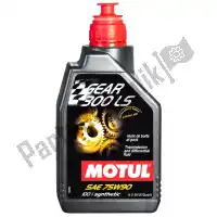 110070, Motul, Motul 75w90 gear 300 ls 1l 100% synthetic, 1 liter    , New