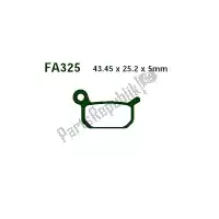 FA325R, EBC, Brake pads    , New