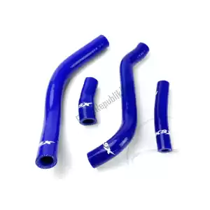 ML Motorcycle Parts 7760110 jeu de durites d'eau de refroidissement bleu - La partie au fond