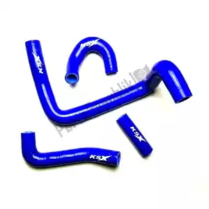 ML Motorcycle Parts 7760285 koelwaterslang set blauw - Onderkant