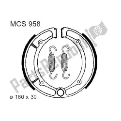 remschoen van Unknown, met onderdeel nummer MCS958, bestel je hier online: