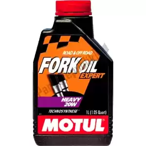 MOTUL 111500 motul 20w fork oil expert 1l  technosynthese, 1 liter - Onderkant