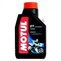 111469, Motul, Motul 1002t 2-stroke oil 1l mineral, 1 litre    , New