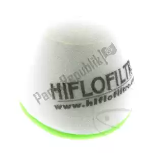 HiFlo HFF4017 filtre à air en mousse - Face supérieure