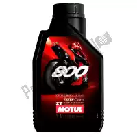 110085, Motul, Motul 800 2t factory line road 2-stroke oil 1l 100% synthetic, 1 liter    , New