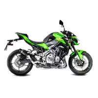 14172E, Leovince, Lv pro slip-on, fibra de carbono kawasaki z  cafe rs special edition 900 z900 zr900 abs, Nuevo