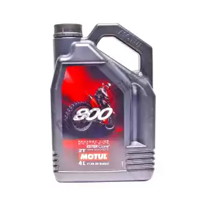 MOTUL 110084 motul 800 2t factory line offroad 2-takt olie 4l  100% synthetic, 4 liter - Onderkant