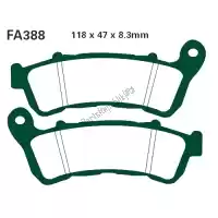 FA388HH, EBC, Pastiglie dei freni    , Nuovo