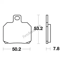 Qui puoi ordinare trw mcb 700 bremsbelag da  , con numero parte MTSP20190107160554: