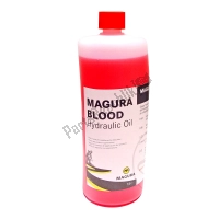 2702144, Magura, Koppelingsvloeistof magura 1 liter  rood, Nieuw