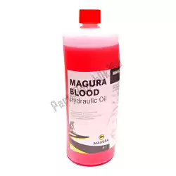 koppelingsvloeistof magura 1 liter  rood van Magura, met onderdeel nummer 2702144, bestel je hier online: