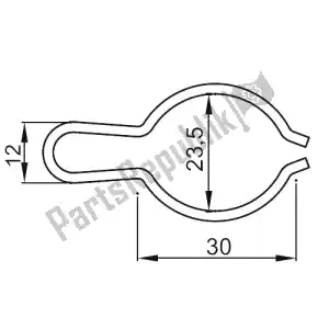 Buzzetti 1566 safety spring - Upper side