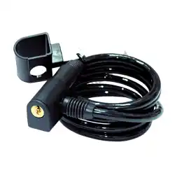 Here you can order the cable lock black urban 8 x 1500 mm from ML Motorcycle Parts, with part number 7130378: