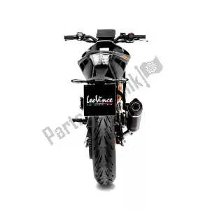 LeoVince SBK 14393EB leovince sbk acier inoxydable lv-one échappement black edition slip-on evo - Côté gauche