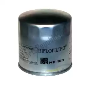 Hiflofiltro HF163 filtro de óleo - Lado superior