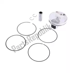 ATHENA S4F06600004B kit de pistons (b), alésage standard 66,00mm, compression 11,4: 1 - Face supérieure