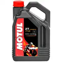 109990, Motul, Mogul 710 2t 2-stroke oil 4l 100% synthetic, 4 liter    , New