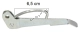 Palanca trasera dx Piaggio Group 128805