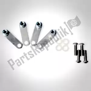 Ricambi Weiss  HAM belly pan fixing fitting kit ducati monster / supersport - Bottom side