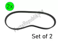 958580095, Ducati, timing belt / timing belt, set of 2, z=95 Ducati 996 2001 , New