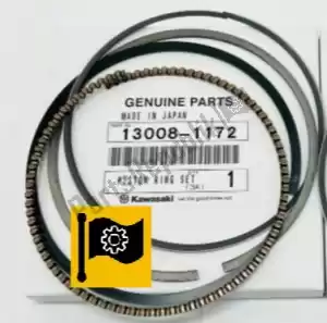 Kawasaki 130081172 ring-set-piston,std - Bottom side