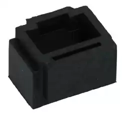 Here you can order the rubber spacer from Piaggio Group, with part number AP8220283: