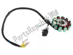 Here you can order the stator from Piaggio Group, with part number 866908: