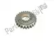 Gear,output 3rd,26t kx125-l1 Kawasaki 132601754