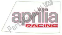 2H004179, Piaggio Group, decalco aprilia racing sx serbatoio benz. aprilia zd4ky zd4kyb zd4kyb00 zd4kzb00 zd4kzu 1100 2021 2022, Nuovo