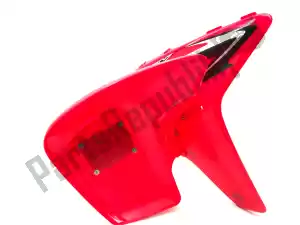 honda 61100HP1U00ZB fender assy., r. fr. (wl) * r299r * (r299r nitro rood) - Bovenkant