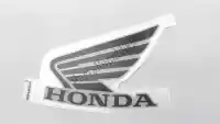 87122MFGD00ZA, Honda, marca, l. wing * type1 * (type1) honda cb 600 2007 2008 2009 2010 2011, Novo