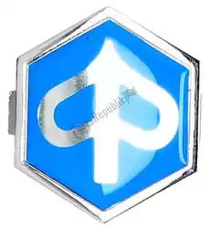 Here you can order the piaggio logo frontschild from Piaggio Group, with part number 295486: