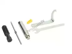 Here you can order the tool set. Standard l/jack from Piaggio Group, with part number 651193: