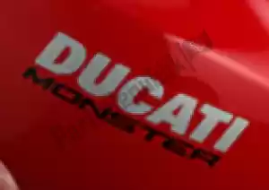 ducati 43819291AA emblema ducati para vermelho - Lado inferior