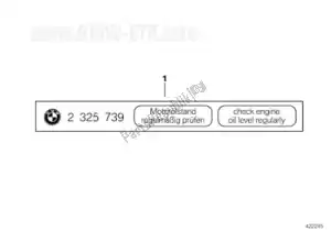 bmw 71212325739 label 