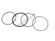 Piston ring set (1.00mm o/s) Yamaha 4GB116104000