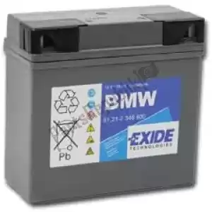 bmw 61212346800 batterij, onderhoudsvrij - 12v 19ah - Onderkant