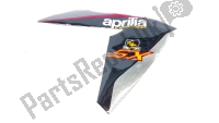 2H000396, Aprilia, sticker rechter kanaal 