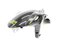 350385121660, Kawasaki, 01 fender-front,m.s.black kawasaki  650 2020 2021, New