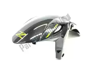 kawasaki 350385121660 01 fender-front,m.s.black - Bottom side