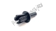 Plastic rivet. black Aprilia AP8120317