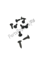 89882, Mokix, parkerset 4.0x12 preto 10pcs, Novo