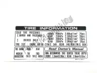 87505MY1600, Honda, label,tire honda xrv africa twin  xrv750 750 , New