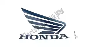 honda 87121MFGD00ZB mark, r. wing *type2 * (type2 ) - Bottom side