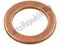 Here you can order the copper gasket from Piaggio Group, with part number 287174: