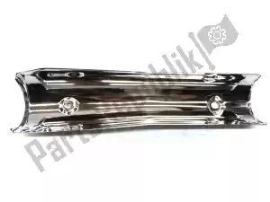 Piaggio Group B063594 protection thermique du collecteur droit chromé - Face supérieure